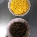 彩音ｍａｍａ's cooksnap of when they made がっつり合挽きそぼろ丼！ランチお弁当に◎.