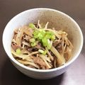 居酒屋まるみ's cooksnap of when they made ヘルシーに❀美味しい牛丼.