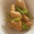dollyj's cooksnap of when they made 鶏ムネ肉とニンニクの芽炒め❤.