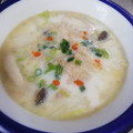 ぽぽぺっぺ's cooksnap of when they made 10分完成☆白菜ともやしの豆乳坦々スープ.