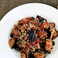 ☆＊お家グルメ工房＊☆'s cooksnap of when they made 胡瓜と挽き肉の味噌炒め(^^).