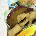 ゆけり３兄弟's cooksnap of when they made 蓮根のさつま芋の甘辛炒め◆副菜◆お弁当.