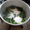 えりきゃんでぃ's cooksnap of when they made あと1品に☆ほうれん草の巣籠もり卵.