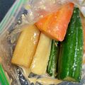 島子☆'s cooksnap of when they made プレーンヨーグルトとお味噌で簡単漬物.