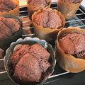 SiTamayu's cooksnap of when they made ホットケーキミックスdeココアマフィン♪.