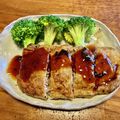 さすらい's cooksnap of when they made 油揚げ焼きメンチ.