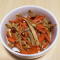みるく大福's cooksnap of when they made 捨てないで！独活（うど）の皮のきんぴら♪.