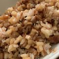MULA's cooksnap of when they made 簡単　大根の皮と人参の皮の梅チャーハン.