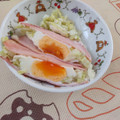 森くまママ's cooksnap of when they made お弁当用ハムエッグ.