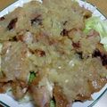 55才のおじさん's cooksnap of when they made 簡単で美味い♪チキンの玉葱ソース煮.