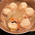 のえもゆ's cooksnap of when they made 鶏団子と白菜の旨辛春雨スープ.