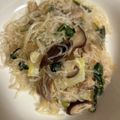 かんじきんぐ's cooksnap of when they made ほうれん草と薄切り肉のチャプチェ.