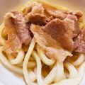 はにーくろーばー's cooksnap of when they made 白だしで簡単♪肉うどん.
