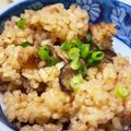 きよろんろん's cooksnap of when they made 簡単☆香り広がる干し椎茸の炊き込みご飯☆.