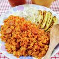 在宅勤務のおじさん's cooksnap of when they made 簡単！美味しい♪10分でジャンバラヤ.
