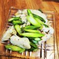 えちゅこ☆'s cooksnap of when they made アスパラガスと鶏むね肉の塩炒め☆.