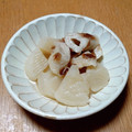 チコリママ's cooksnap of when they made 私の大根と竹輪の煮物【覚書】.
