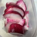 トコタン's cooksnap of when they made 簡単な赤カブのお漬物.