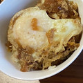 まめ郎's cooksnap of when they made 簡単☆卵とじ牛丼.