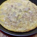 ariyuki97's cooksnap of when they made じゃがいもとツナのチーズオムレツ♪.