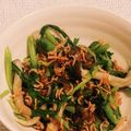 私市ビッキーズ津門巳's cooksnap of when they made 春菊サラダ❷.