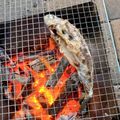速めのパブロ's cooksnap of when they made 虹鱒の塩炭火焼き.
