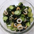 涼かあか's cooksnap of when they made ちくわときゅうりとわかめの酢の物.