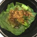 花花里's cooksnap of when they made 火を使わない！小松菜のおひたし.