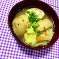 ふたごゆき's cooksnap of when they made 【 がんもどきの味噌汁♪】.