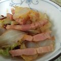 クック6DDPP8☆'s cooksnap of when they made お助け！白菜と塩昆布とベーコンのうま煮.