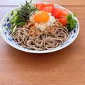 Etsu☆ko's cooksnap of when they made トマト入りおろし納豆蕎麦.