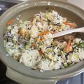skateri's cooksnap of when they made かぶの葉で炊き込みご飯.