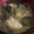 ﾌﾞﾚﾝﾀﾞ's cooksnap of when they made ほうれん草と油揚げの味噌汁^^.