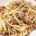 ママメイン！時々子供's cooksnap of when they made 豚バラともやしのポン酢がけ♪.