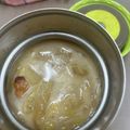 ふじりり's cooksnap of when they made 新じゃがと春キャベツの豆乳味噌スープ.