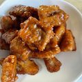 クック1F2L0E☆'s cooksnap of when they made フライパンで簡単！肉団子～甘酢ダレ～.
