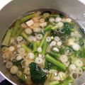 JAMなっつ's cooksnap of when they made 簡単！小松菜と豆腐のお味噌汁.