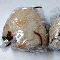 カナリア's cooksnap of when they made 天かすと塩昆布のおにぎり.