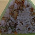 あゆたっくん's cooksnap of when they made 妊娠、授乳に！桜えびとチーズのおにぎり.