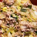 hakobetet's cooksnap of when they made 超簡単　子供が喜ぶ白菜と豚挽き肉の丼.