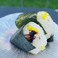 西＊絵子's cooksnap of when they made ✿たくあんしそ昆布おにぎり✿.