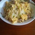 parrbow's cooksnap of when they made 卵とレタスのシンプルチャーハン.
