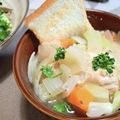 ☆＊お家グルメ工房＊☆'s cooksnap of when they made サラダ味噌スープ♪.