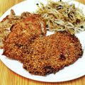た～ちん＊'s cooksnap of when they made 香ばしい☆豚肉のごま焼き❀.
