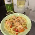 びんぼうがみさま♂'s cooksnap of when they made 冷凍あさりとエビのパスタ.