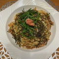 クック1F5E0X☆'s cooksnap of when they made 簡単　明太子パスタ　栗原はるみさん風.