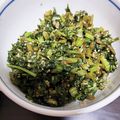 クックXHEIV2☆'s cooksnap of when they made ご飯が進む～♪大根葉の醤油麹炒め.