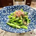Superlittleboo's cooksnap of when they made レンジで簡単小松菜のおひたし.