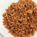 めるめるっちっち's cooksnap of when they made 常備菜！たくさん買った豚挽肉DE肉味噌♪.