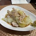 ちょこまなな＊°'s cooksnap of when they made 時短！簡単！白菜と豚肉の蒸し煮ポン酢かけ.